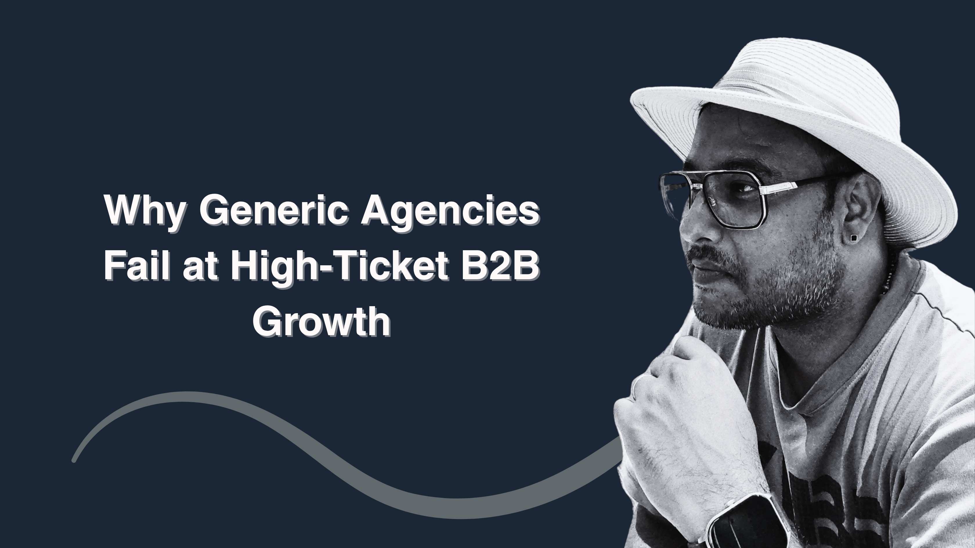 Why Generic Agencies Fail at High-Ticket B2B Growth